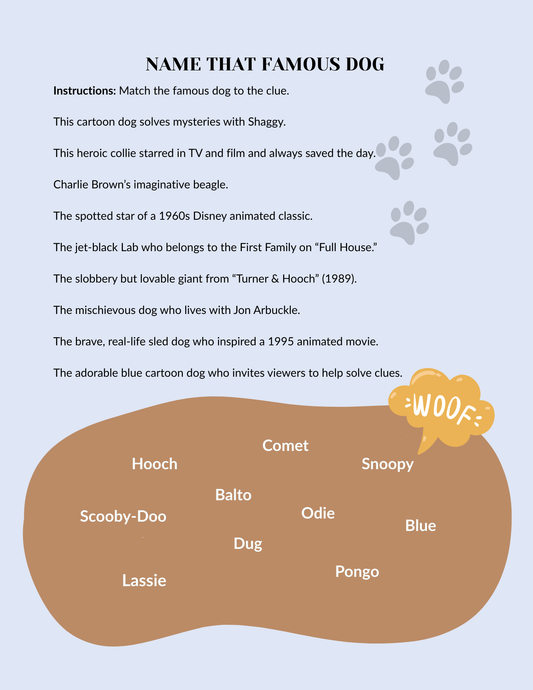 The Dog Activity Pack for Seniors