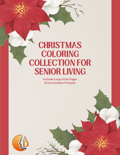 Christmas Coloring Collection for Senior Living