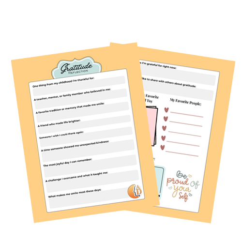 Gratitude Reflection Mini Pack