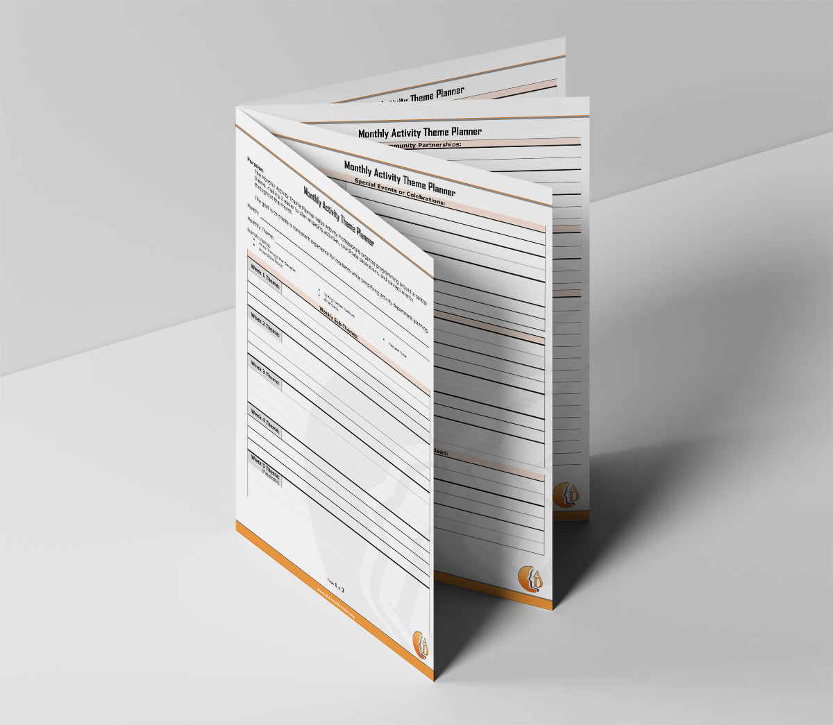 Monthly Activity Theme Planner